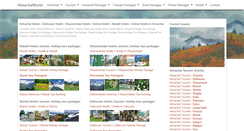 Desktop Screenshot of himachalworld.com
