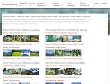Tablet Screenshot of himachalworld.com